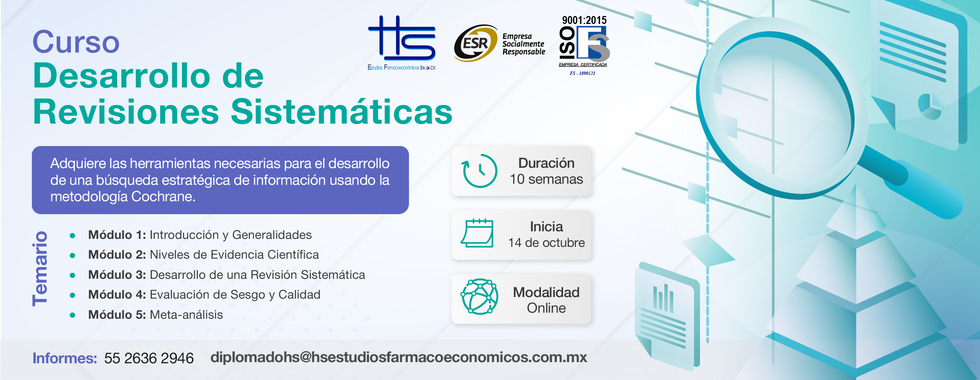 CURSO REVISIONES SITEMÁTICAS